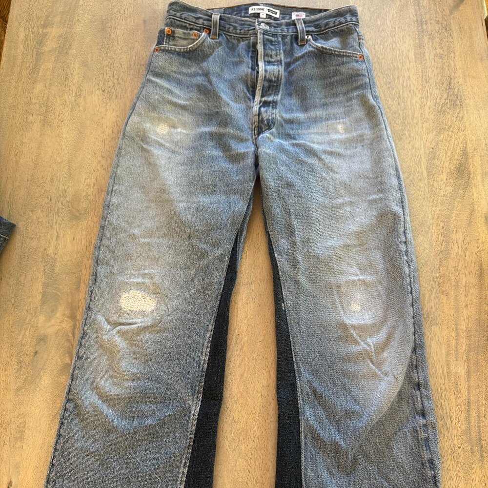 Levis Re/Done Two Tone jeans 25